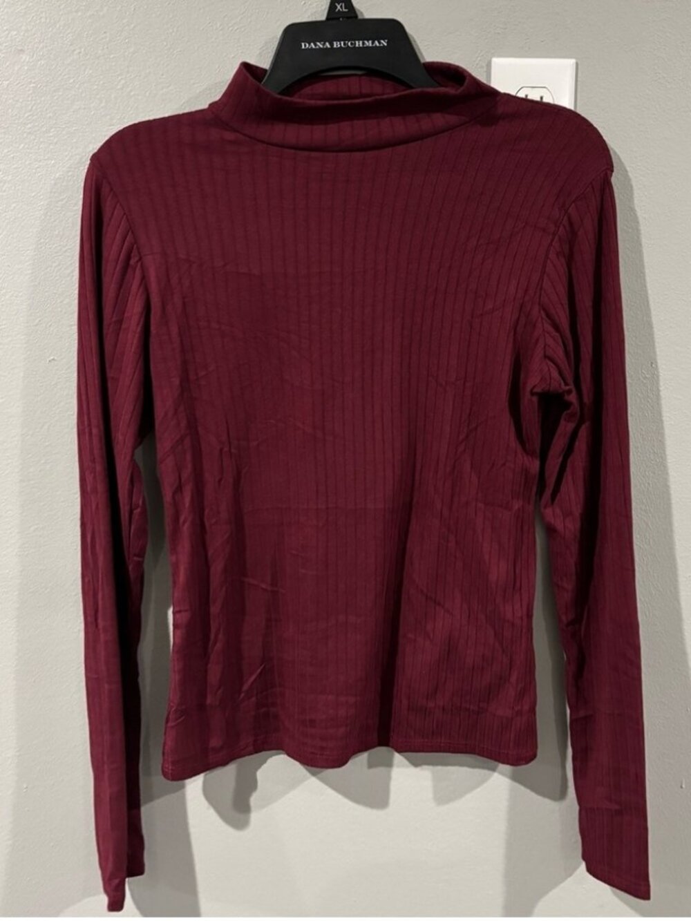 Wine Long Sleeve Top